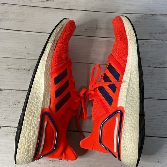 Adidas ISS National Lab CRS Ultra Boost in Space Orange and Boost Blue Sneakers - Picture 7 of 12